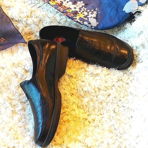 1803 Shoes - 1803 Black Kitglove Leather Walking Shoe